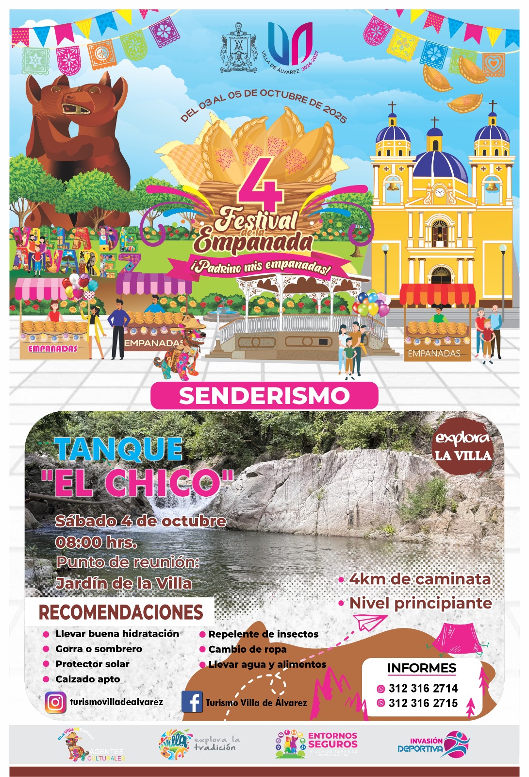 Festejemos nuestras tradiciones con una ruta y aventura de #senderismo