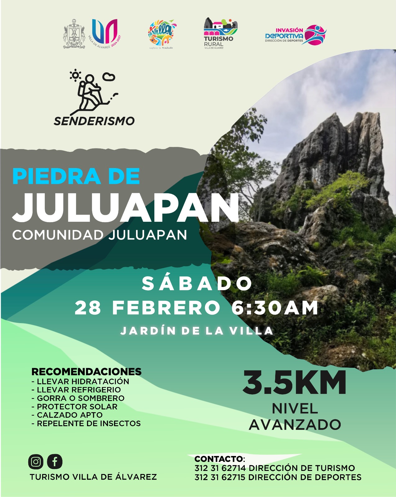 Vive la aventura rumbo a la Piedra de Juluapan