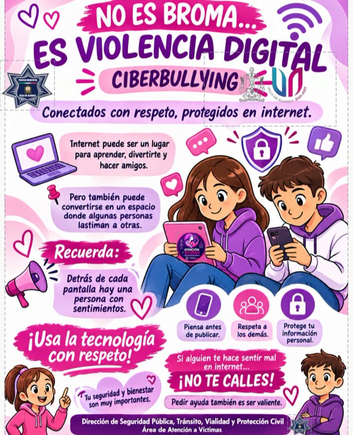 ¡No es broma... es violencia digital!